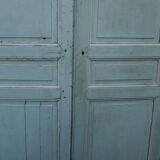 paire de grandes portes en bois ancienne