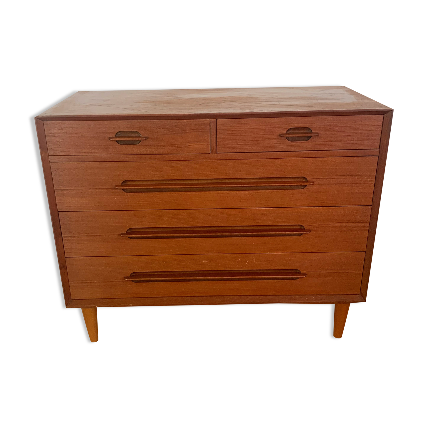 Vintage Danish teak dresser