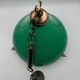 Suspension en acrylique vert vintage Italie, années 60