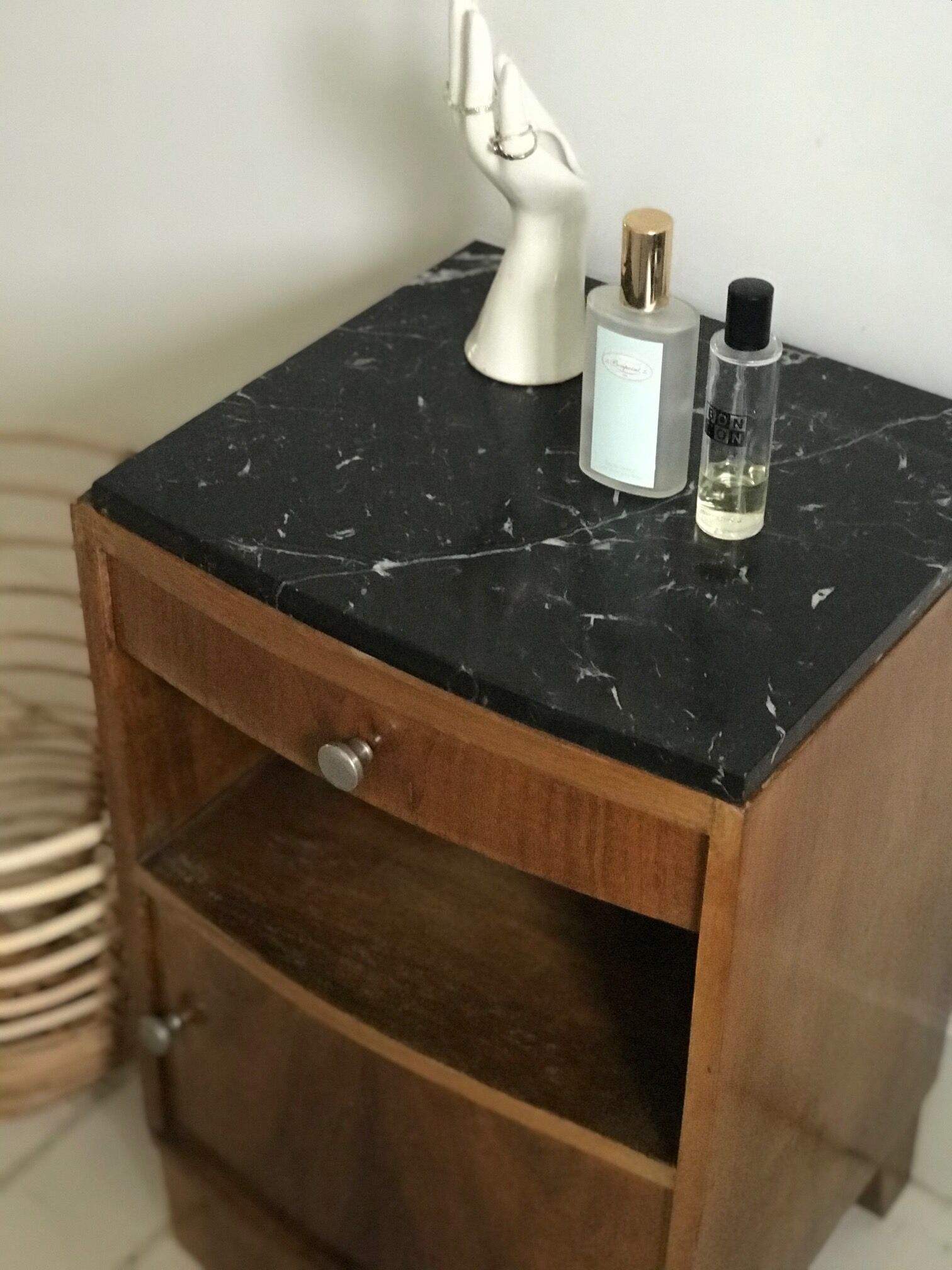 Vintage bedside table