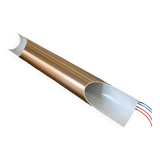 N3 Sconce Fuga XL copper / rosé wall light Raak Komulainen 1970 vintage