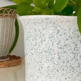Speckled ceramic planter