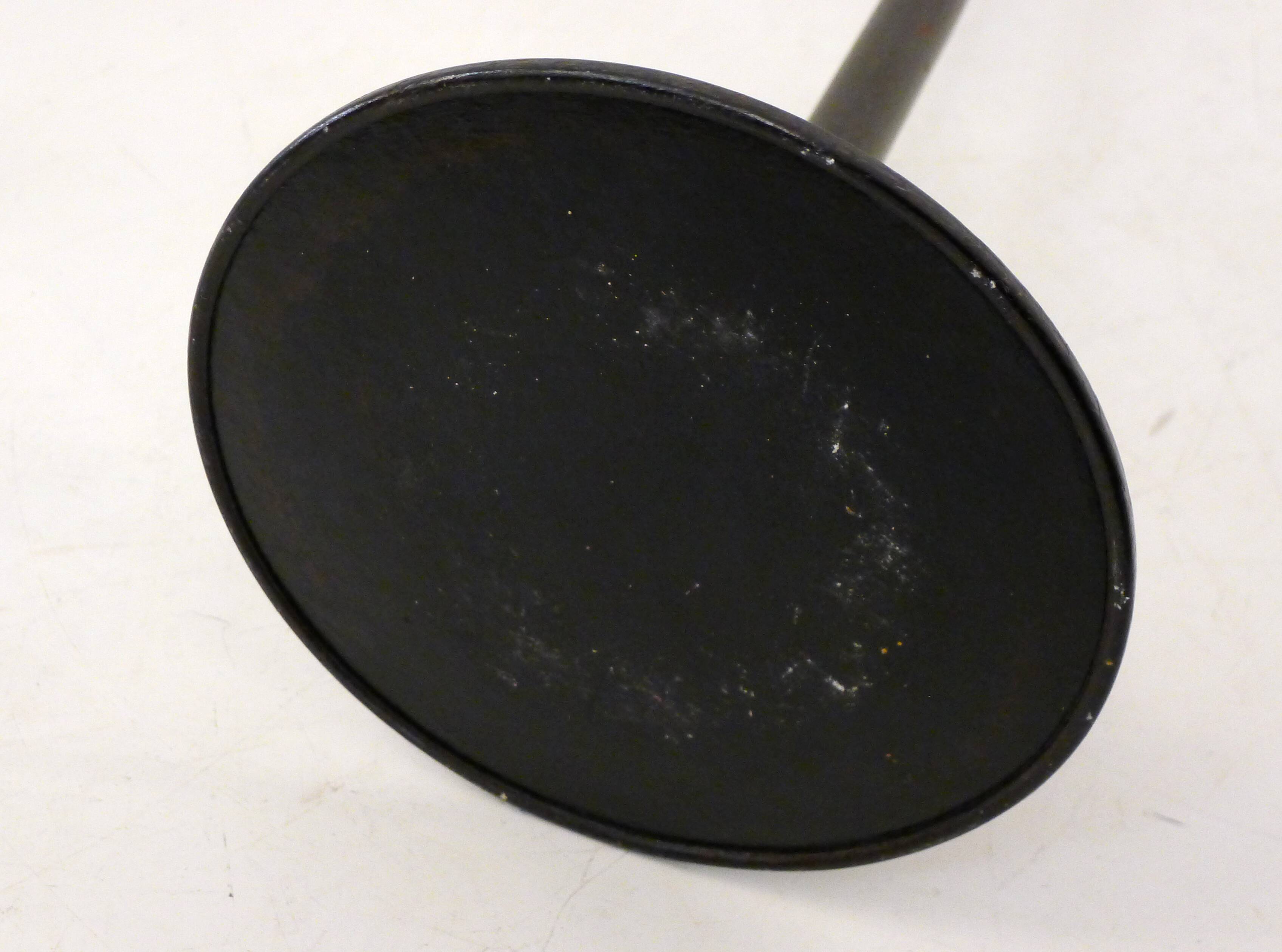 Mid-century metal floor ashtray