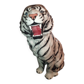 Ceramic large white tiger