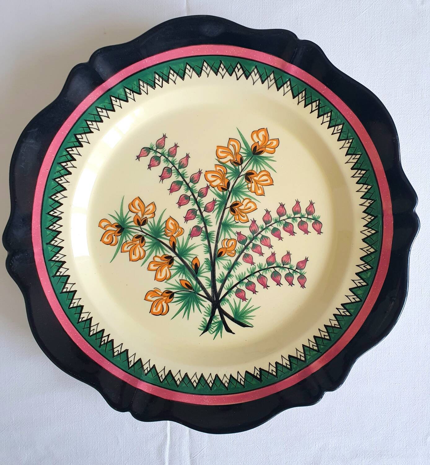 Large Henriot Quimper dish