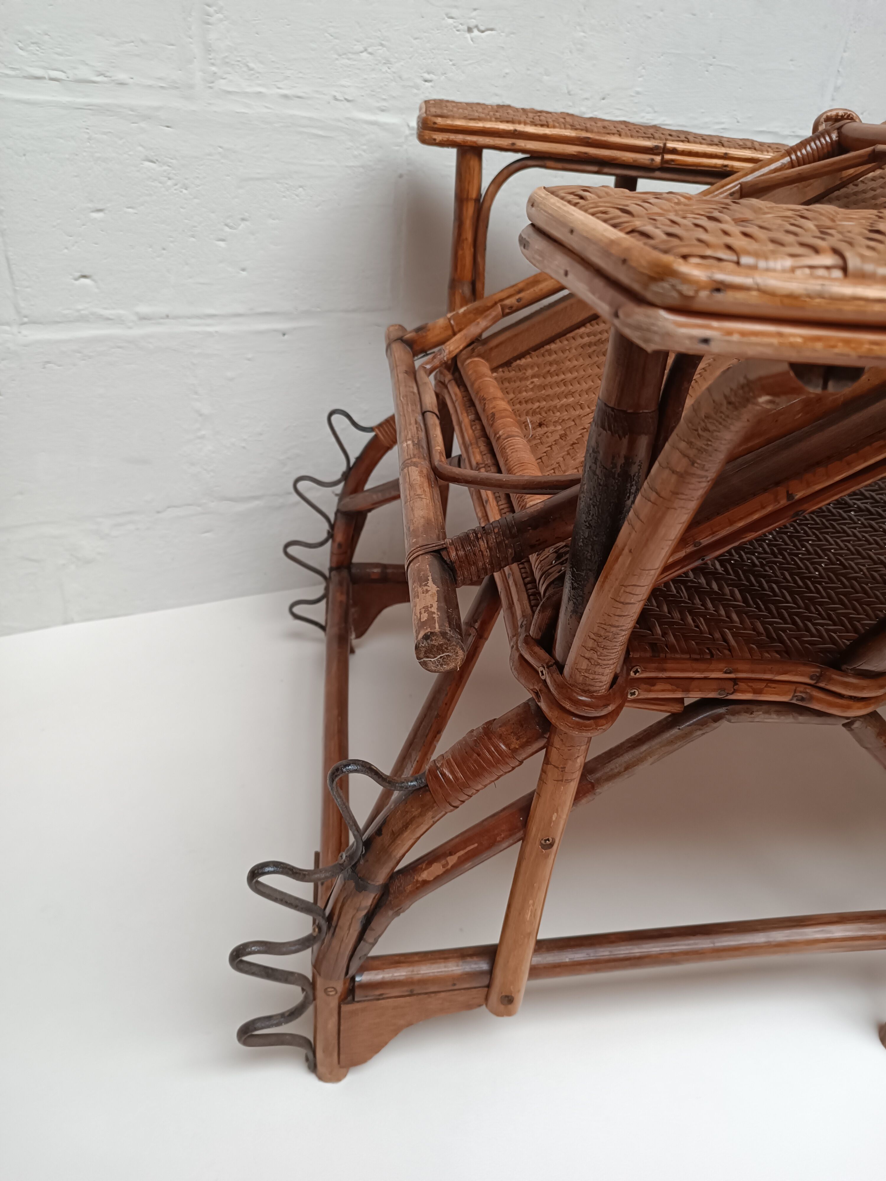 Antique rattan chair 1900