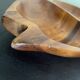 Wooden fish shaped dish