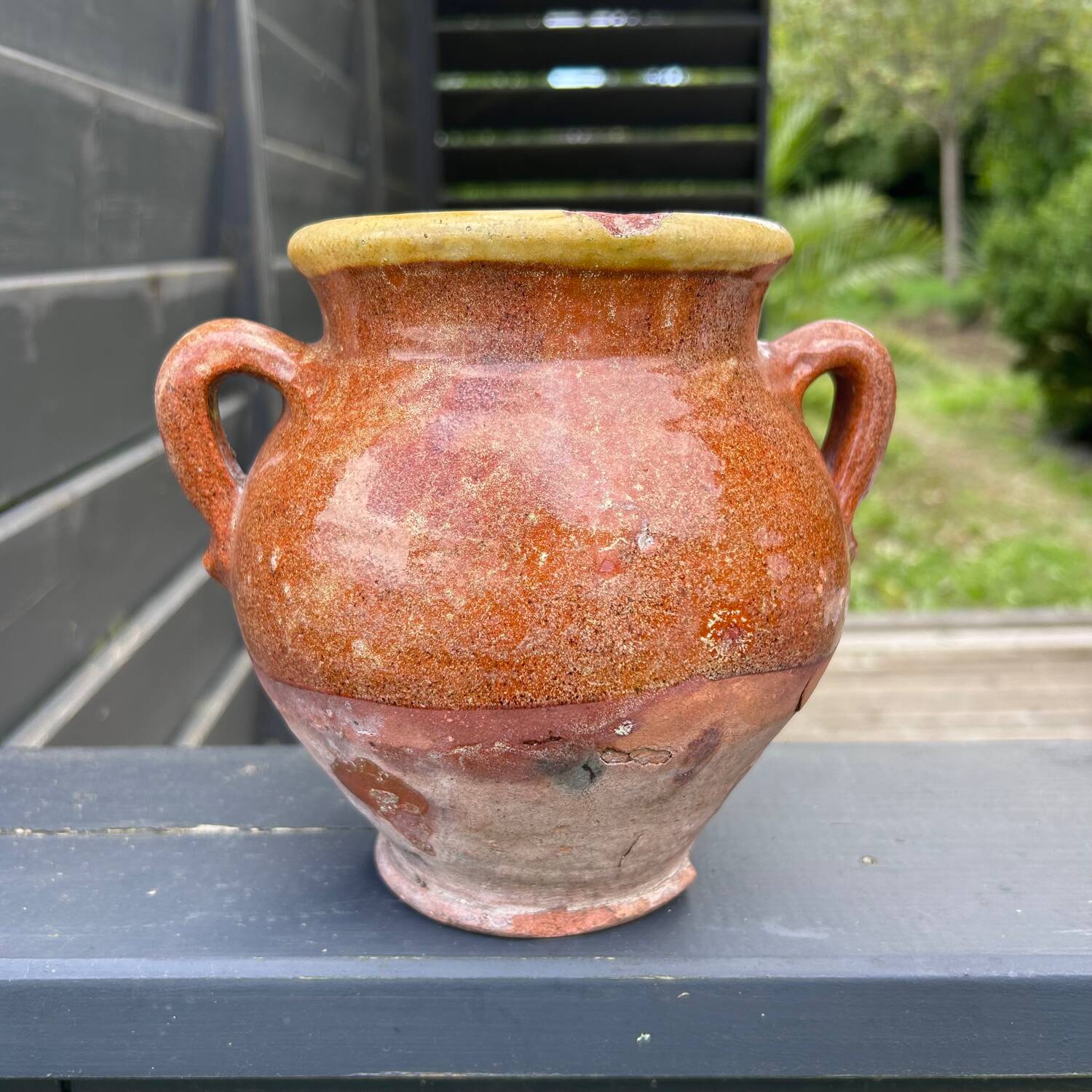 Antique terracotta jar