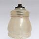 Set of 2 vintage beige ceiling lamps, 1960s