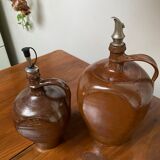 Paire de bouteilles en gré