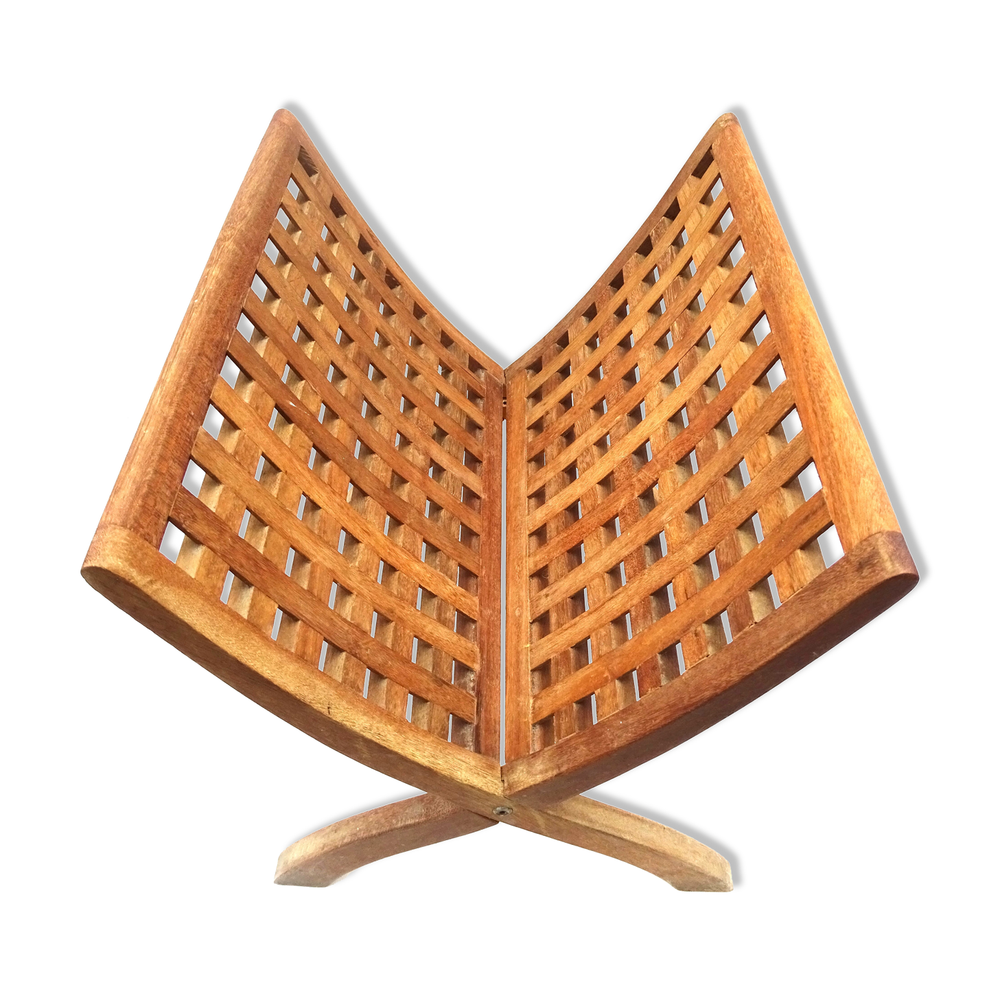 Porte-revue en bois