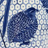 Vintage ceramic vase by Quail and Millet, 1970s.