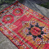 Vintage Moroccan Berber carpet Boujaad by Khenifra XXL 352x174 cm