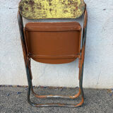 4 chaises bienaise pliantes