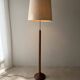 Danish teak floor lamp from the 1960s