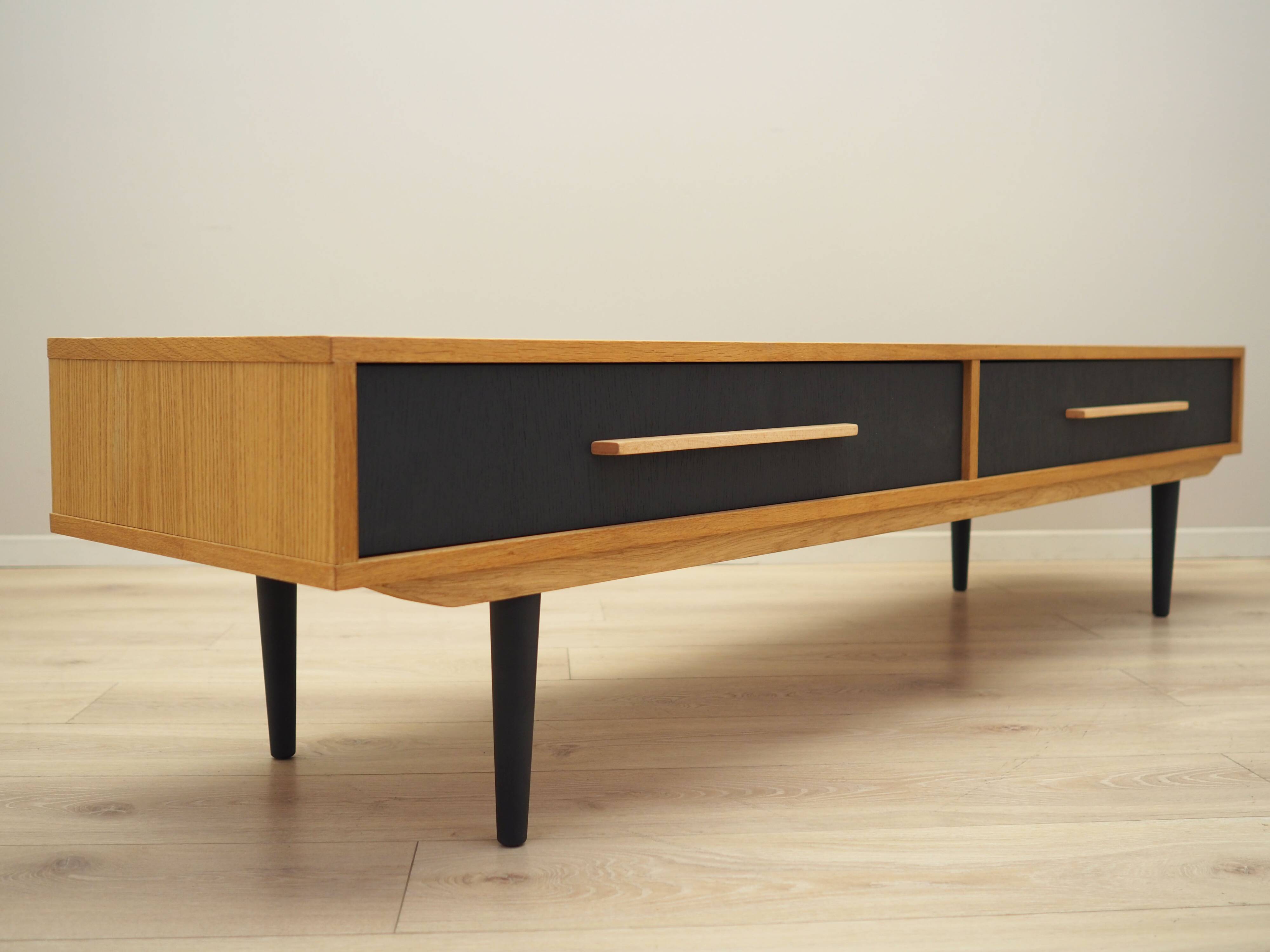 Oak lowboard, Scandinavian design