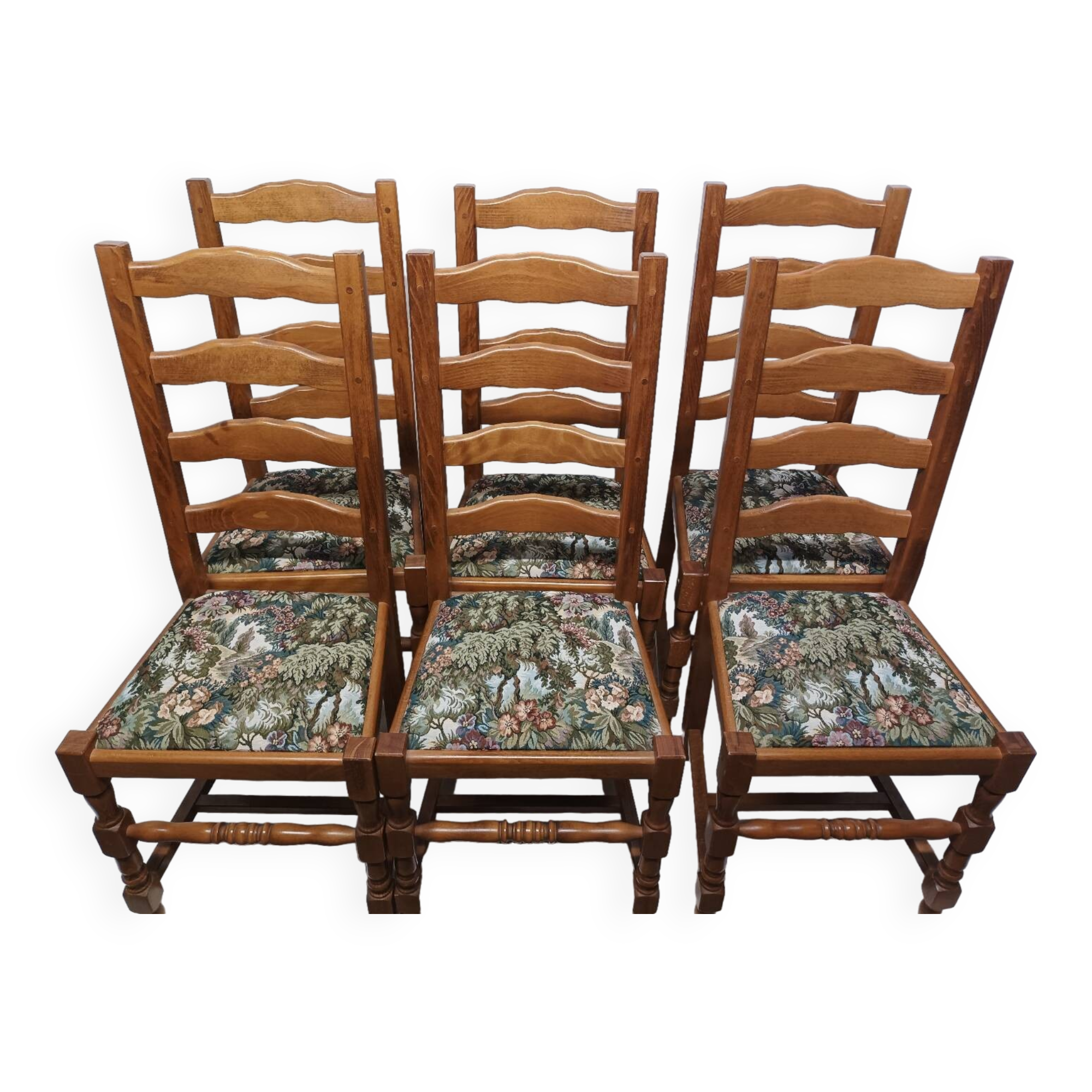 Set of 6 Vintage Chairs