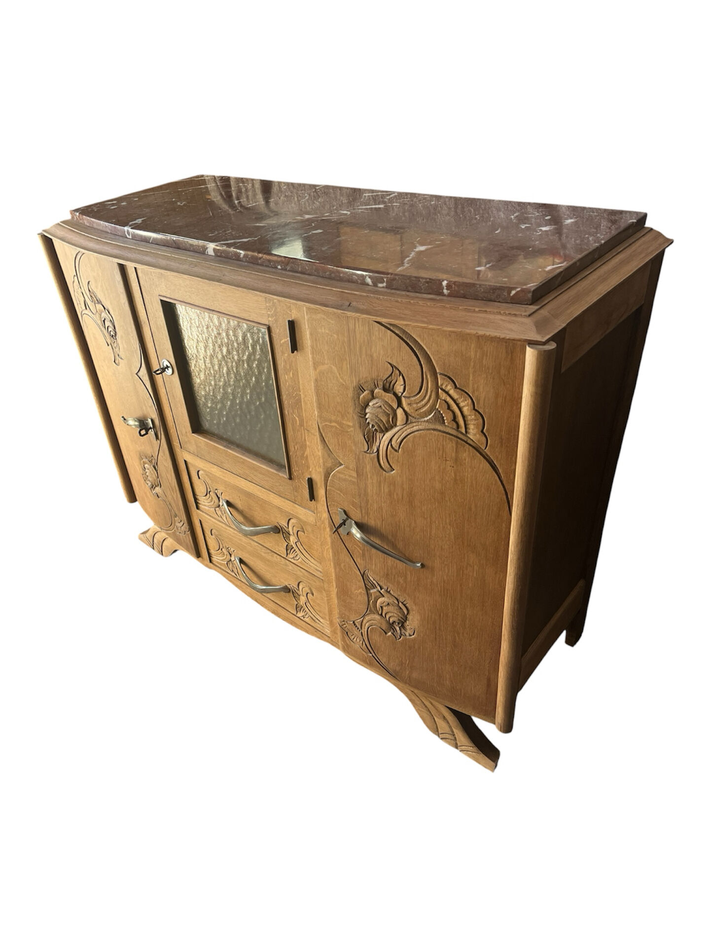 Buffet art déco en chêne