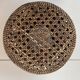 Bolster or small Diabolo stool in Rattan and Cannage