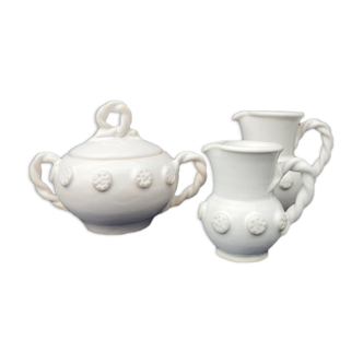 Ceramic lot Malicorne Emile Tessier