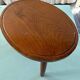 Wooden tripod side table