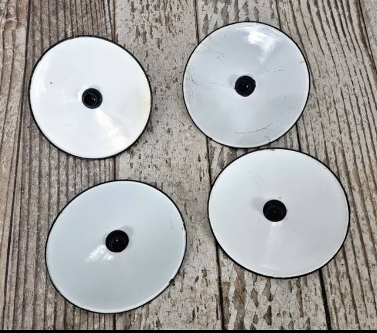 Enameled pendant lights 4