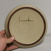 Vintage ceramic plate signed Emile Masson Vallauris
