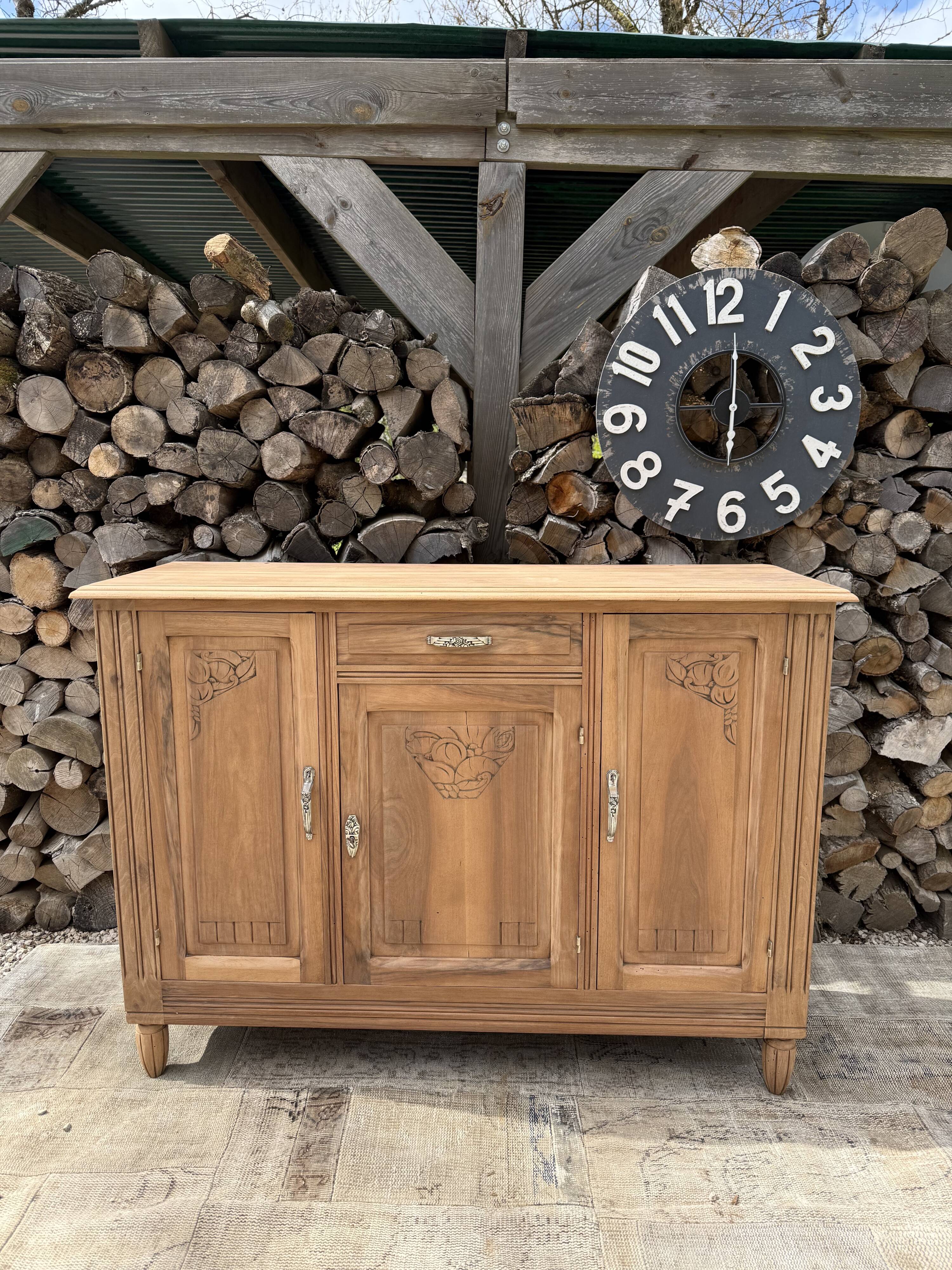 Renovated antique sideboard / Art Deco sideboard