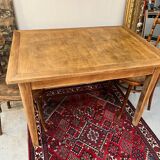 Old oak table with drawers
