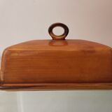 Vintage ceramic butter maker Saint Clément, France, 70s