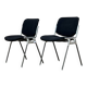 Pair of designer chairs DSC Castelli signed by Giancarlo Piretti Italy