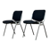 Pair of designer chairs DSC Castelli signed by Giancarlo Piretti Italy