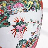 Chinese covered vase from the Qing dynasty