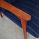 Fauteuil en teck, design danois, années 1970, production : Danemark