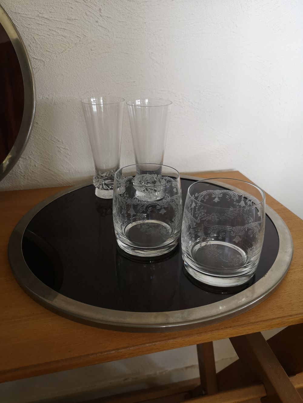 Large amber brown methacrylate tray - Felice Antonio Botta - Italy - 1970s