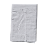 Old cloth in mestizo, monogramned FS