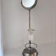 Freestanding shaving mirror with supports