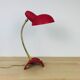 Pair of metal and brass lamps 50s Jean Boris Lacroix