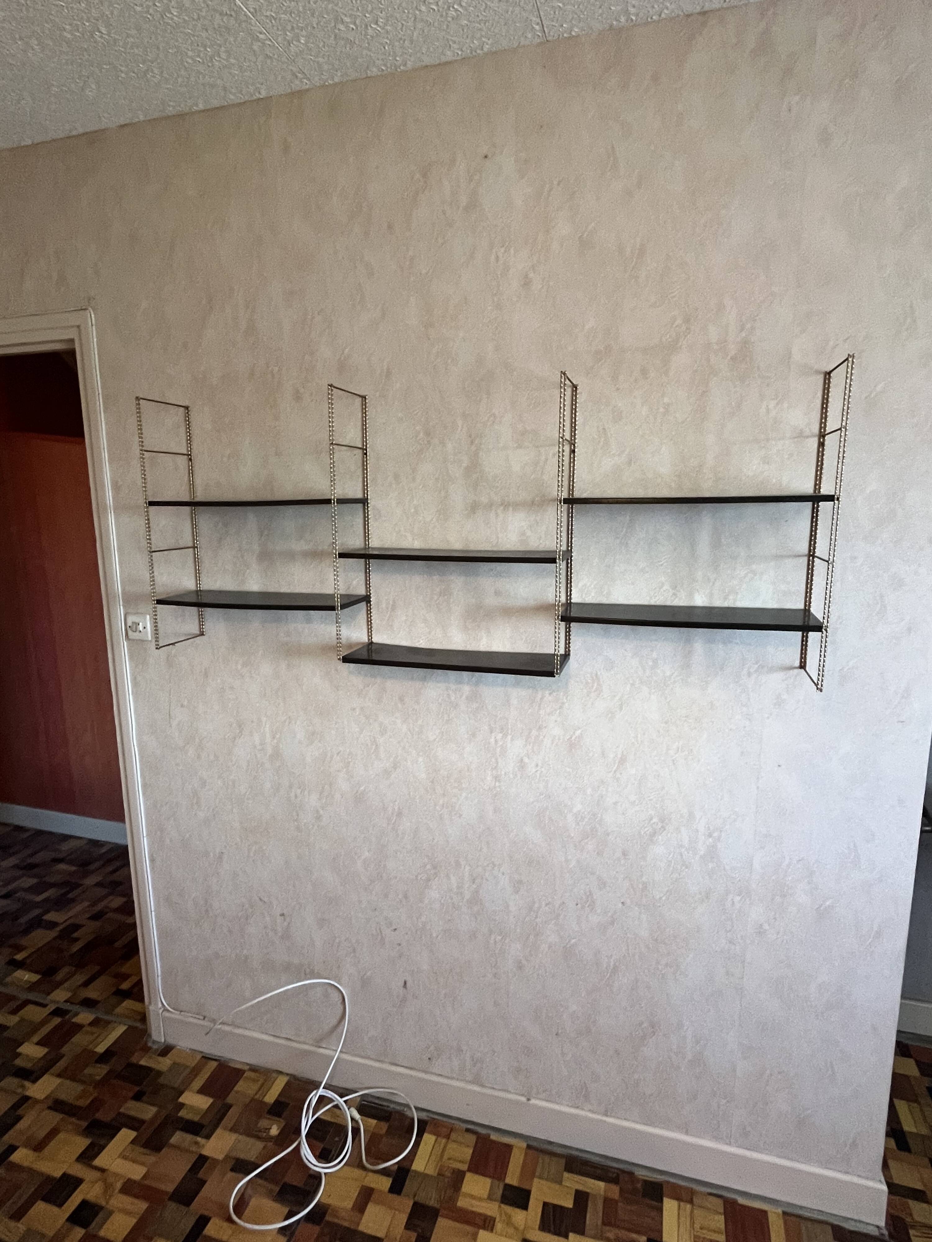 Vintage string shelf