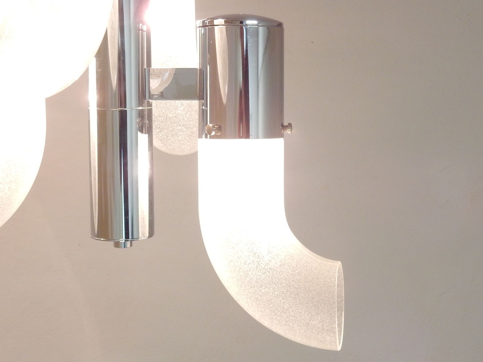 Italian Pulegoso suspension by Aldo Nason for Mazzega 1960s