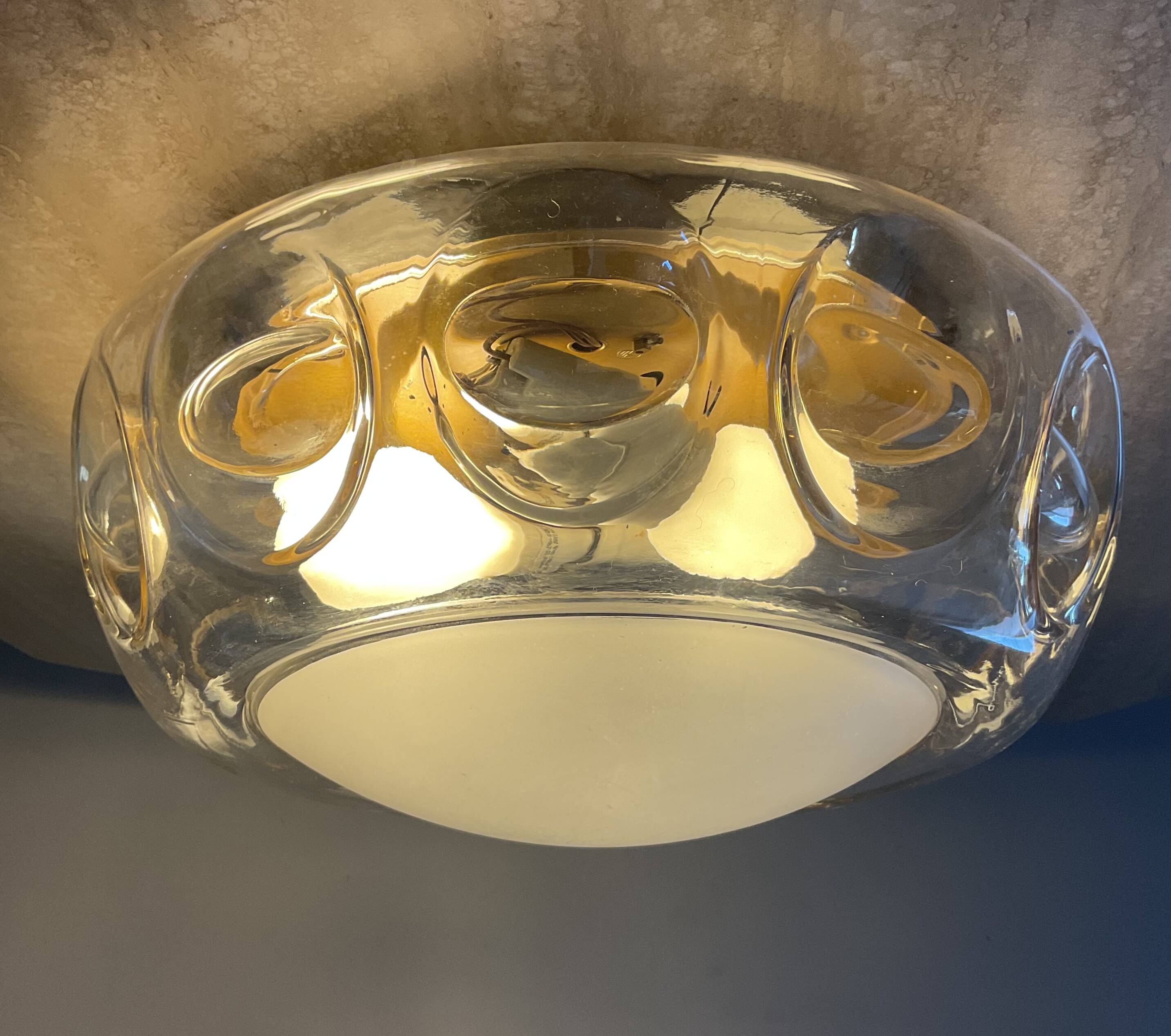 Helena Tynell attribution ceiling lamp from the 70s