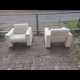 Fauteuils Artifort Série 691 en lainage blanc