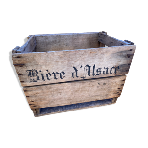 caisse vintage en bois