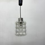 Large Bubble Glass Pendant by Helena Tynell for Limburg, Germany, 1970s