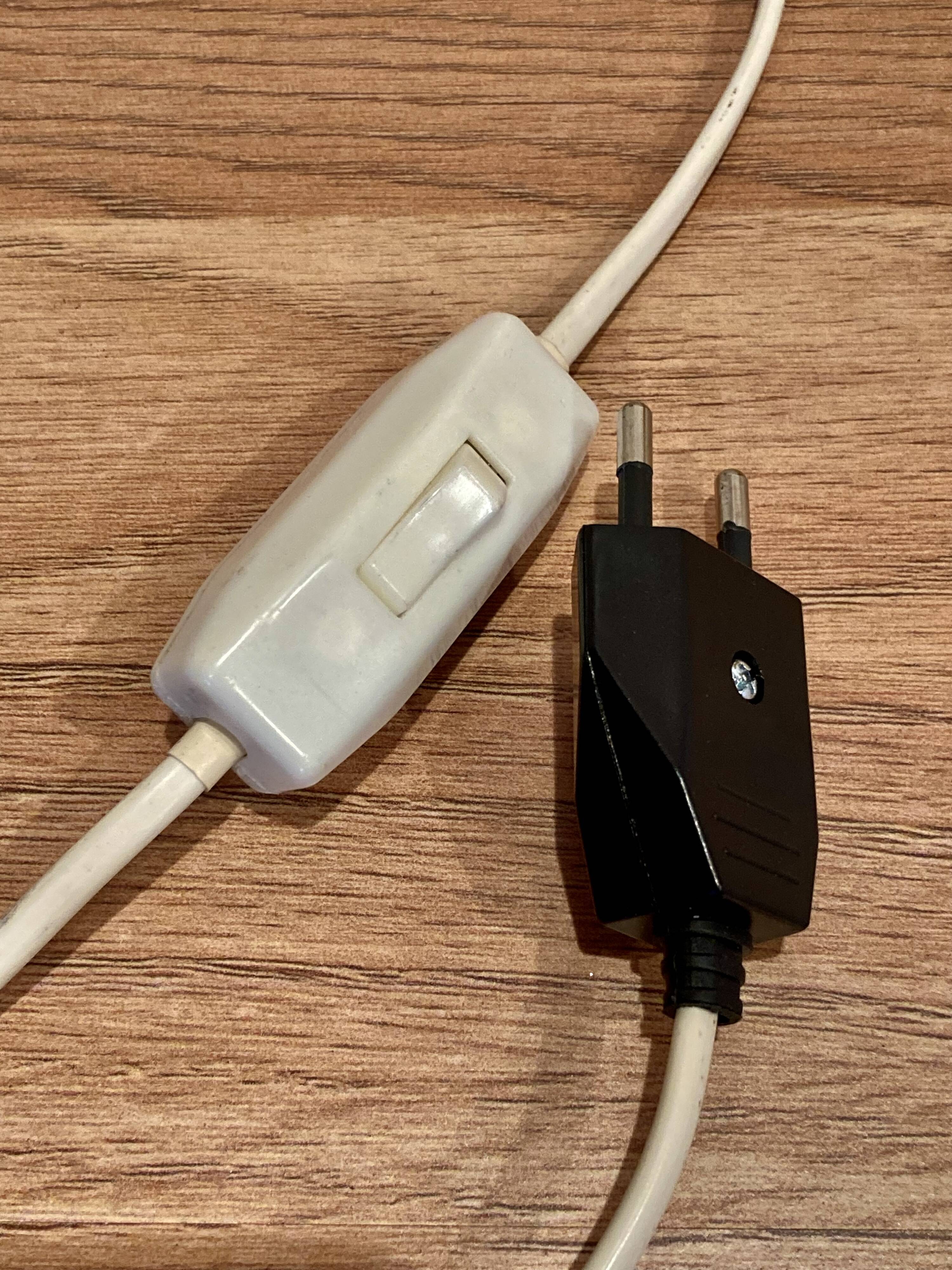 1950s glass design lamp.