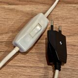 1950s glass design lamp.