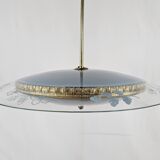 Lustre attribué à Pietro Chiesa pour Fontana Arte, années 1940