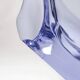 Purple crystal empty pocket cup free form 50s-60s
