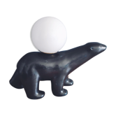 Lampe ours style art déco