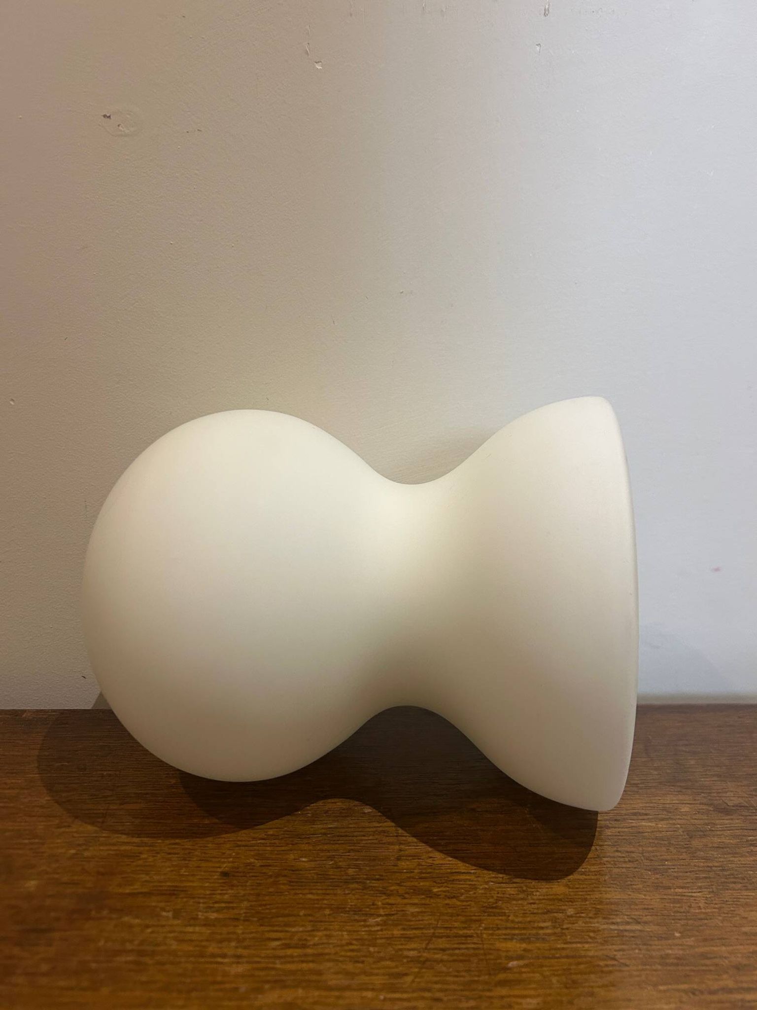 lampe en opaline Habitat 1980/90